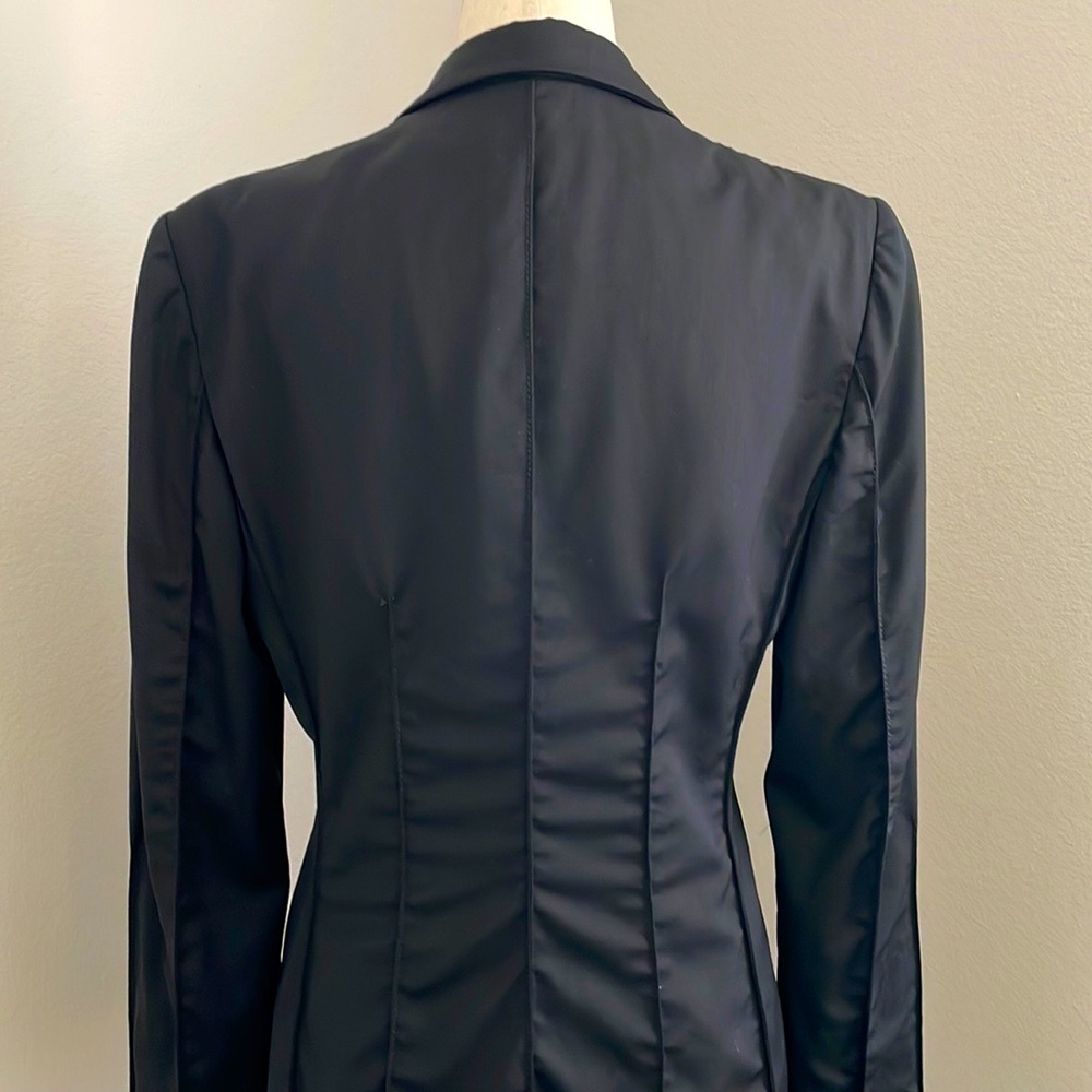 Valentino Miss V Black Pantsuit Size 8 Vintage Valentino - Picture 11 of 16